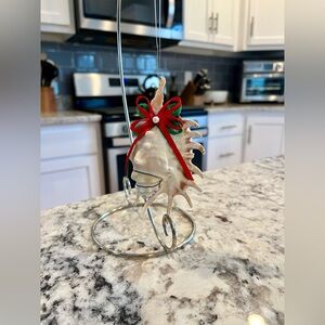 Like New! Decorated Shell Ornament - from Aruba!